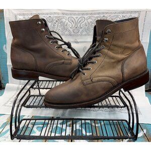 Thursday Boot Co President Rugged/Resilient Brown Leather Boots Men’s 10.5